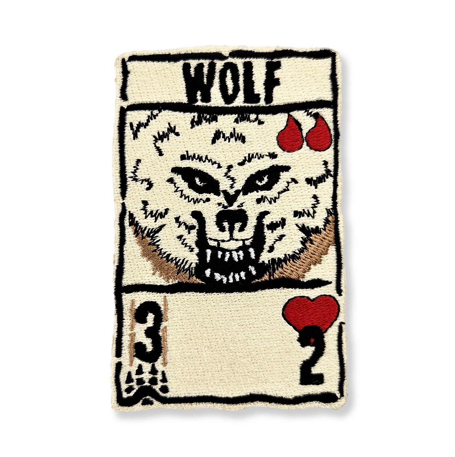 Wolf Patch Card