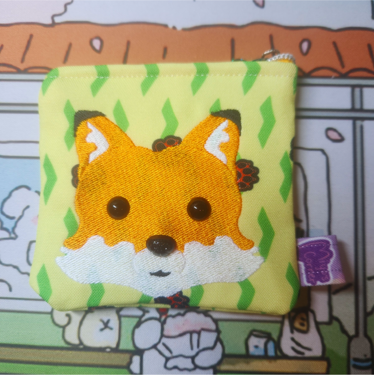 Animal Friends Zipper Pouch