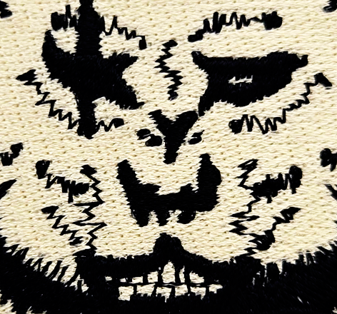 Stunted Wolf Patch Card