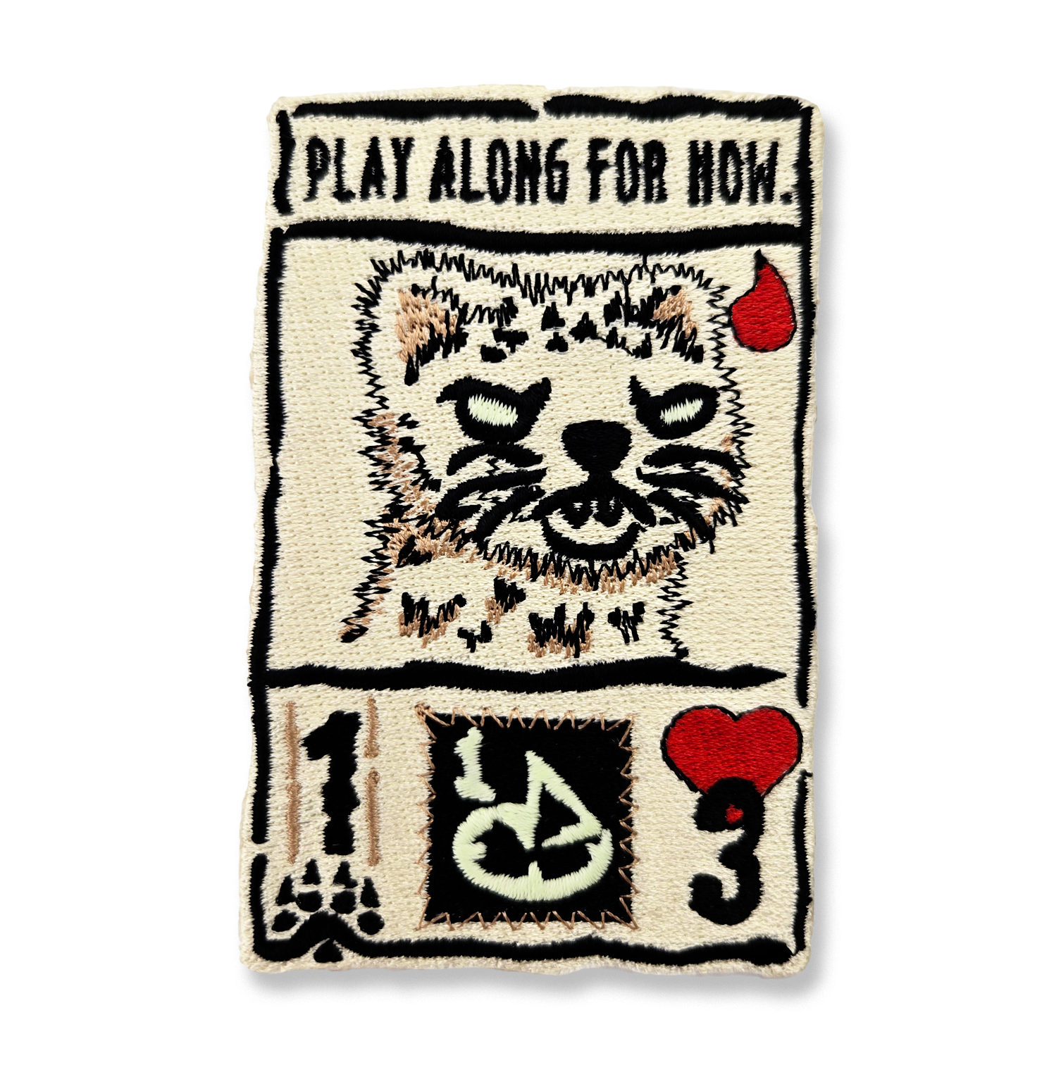 Stoat Patch Card